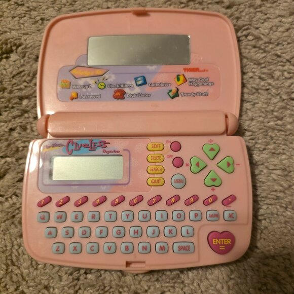 Tiger Electronics Clueless Electronic Dear Diary Organizer Vintage 1997 - Picture 5 of 5